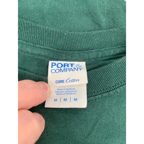 Green Medium UMFK SS T-shir  Tiger Green Eyes Poor and Company Cotton - Picture 4 of 8